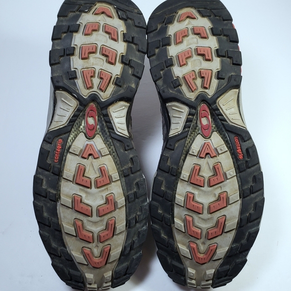 Salomon Contragrip Womens Hiking Shoes Mesh Water Sneakers - Picture 7 of 8